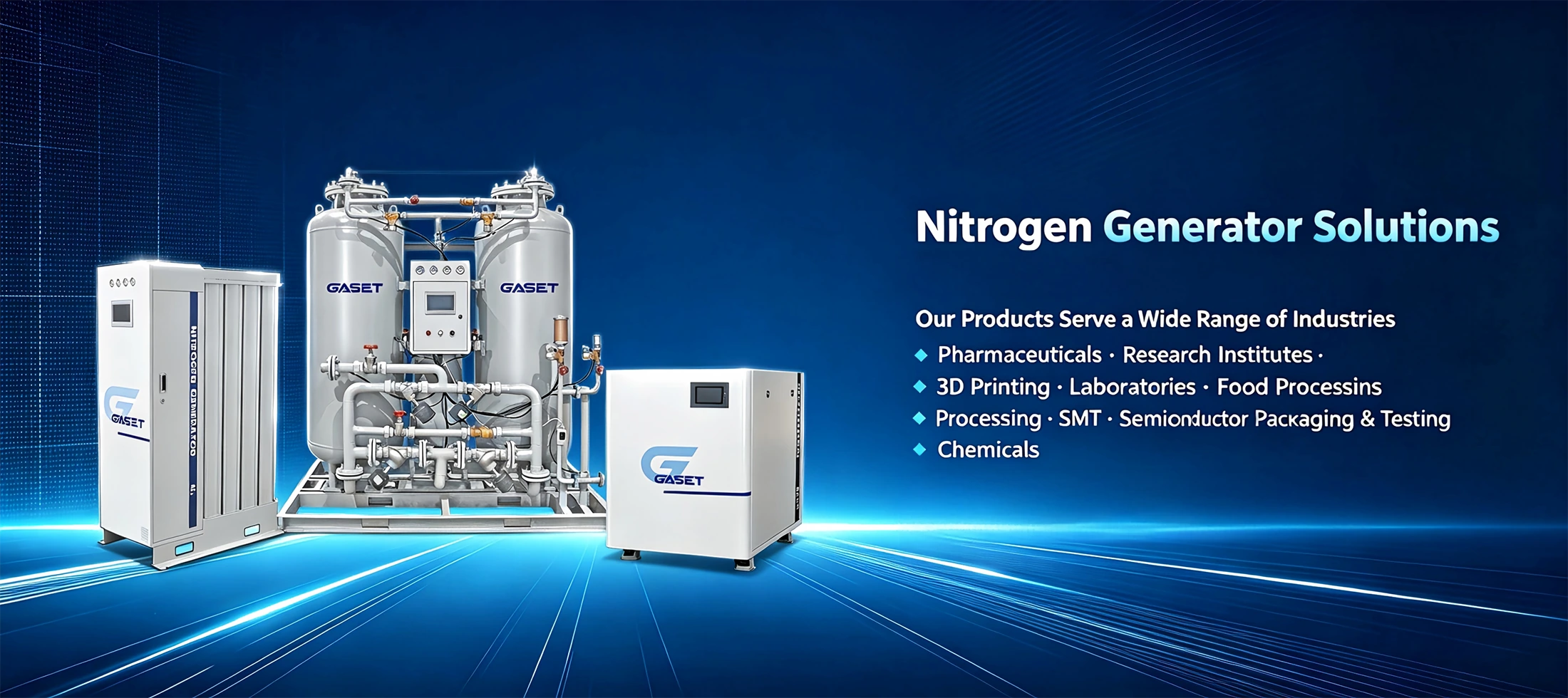 Fábrica de generadores de nitrógeno de China